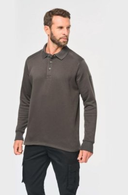 Werktrui WK Sweater met polokraag